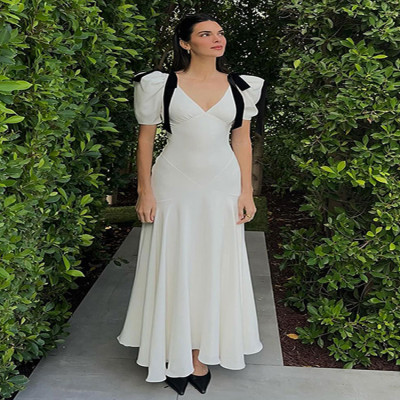 فستان طويل موضة