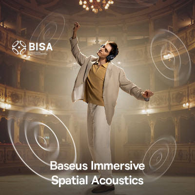 سماعات رأس لاسلكية Baseus Bowie 10 Max ، إلغاء الض...