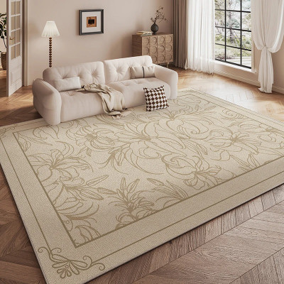 سجادة أرضية أريكة كبيرة المساحة ، سجادة فرنسية لغر...