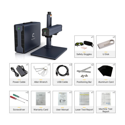 Cloudray-Raycus LiteMarker-M آلة وسم محمولة ، النق...