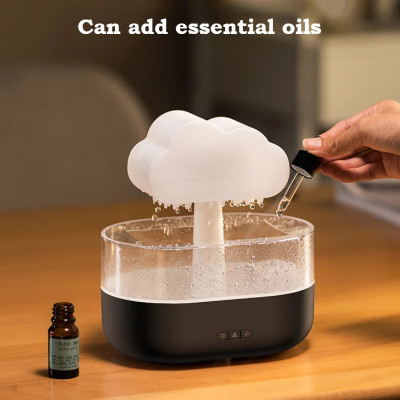 Hogar المطر الغيوم ناشر رائحة زن قطرات المطر الهوا...