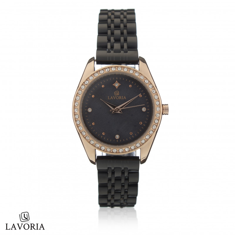 ساعه نسائيه من الستيل بتصميم أنيق من لافوريا L0780...