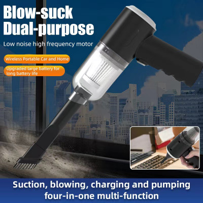 Wireless portable electric vacuum cleaner for car,...
