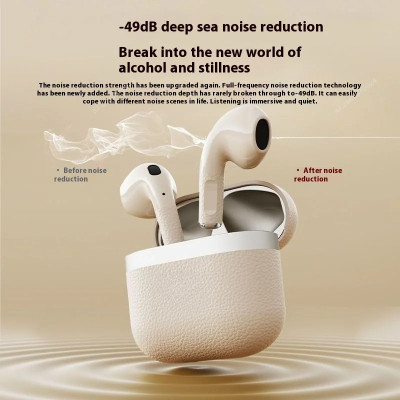 سماعات أذن شبه داخل الأذن سماعة لاسلكية حقيقية تعم...