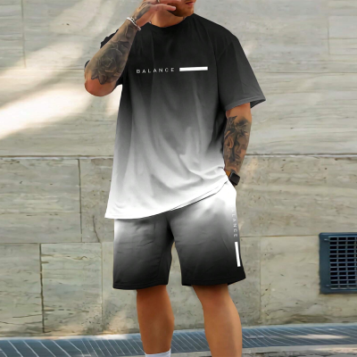 The 2025 Summer Men's Cold Short-sleeved Loose Shi...