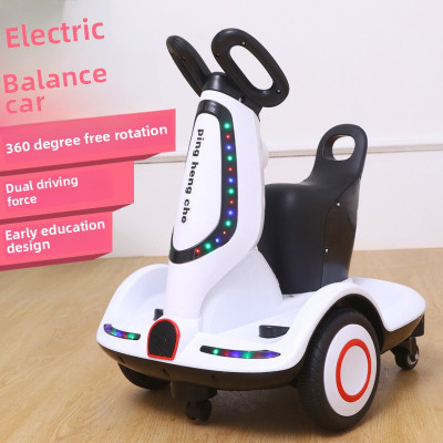 سيارة كهربائية للأطفال لعبة طفل صبي أربع عجلات الت...