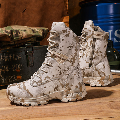 الرجال التمويه الأحذية التكتيكية تسلق الجبال المشي...