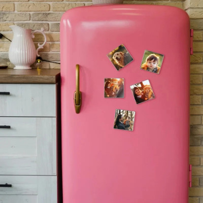 توريد قطع غيار مغناطيسية مربعة للثلاجة ، مادة شارة...