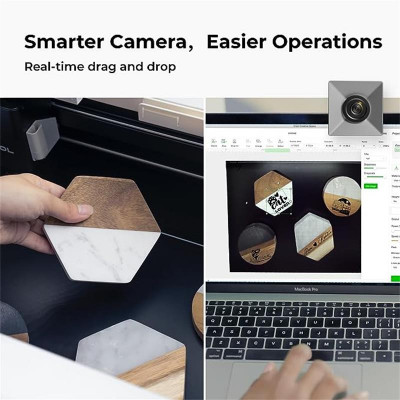 آلة النقش بالليزر m1 10 واط ، 3 في 1 ، آلة النقش و...
