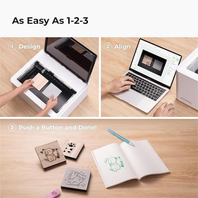 آلة النقش بالليزر m1 10 واط ، 3 في 1 ، آلة النقش و...