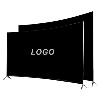 تلفزيون LED فائق الدقة ، تلفزيون ذكي ، منحني ، شاش...