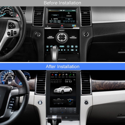 مشغل راديو سيارة أندرويد عمودي من تسلا ، نظام تحدي...