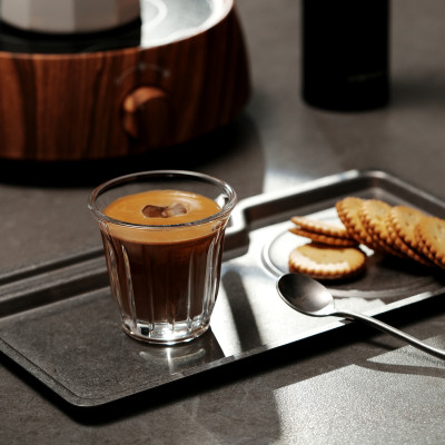 مجموعة أكواب زجاجية صغيرة مكونة من 6 أكواب 90مللي