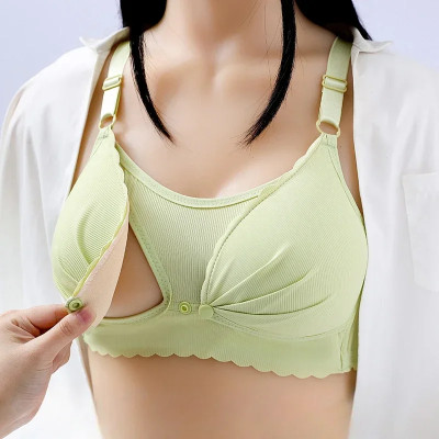 حمالة صدر للأمهات والمرضعات مضادة للترهل ، بدون حل...