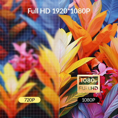 Byentek-جهاز عرض DLP محمول صغير مع بطارية ، مسرح م...