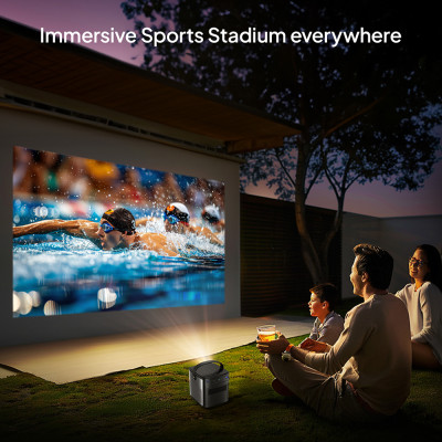 Byentek-جهاز عرض DLP محمول صغير مع بطارية ، مسرح م...