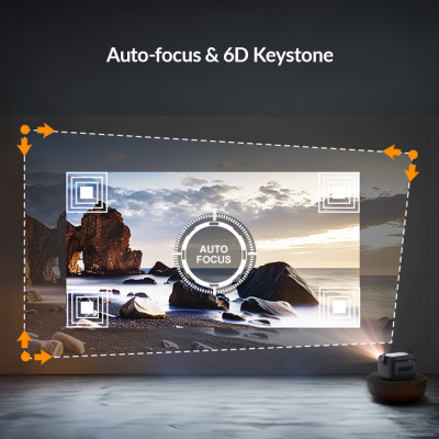 شاشة عرض ماكس ، 4K ، ميني ، DLP ، ذكي ، واي فاي ،...