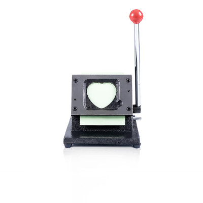 ماكينة صنع الأزرار على شكل قلب ، مجموعة أزرار الدب...