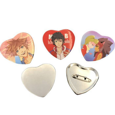 ماكينة صنع الأزرار على شكل قلب ، مجموعة أزرار الدب...