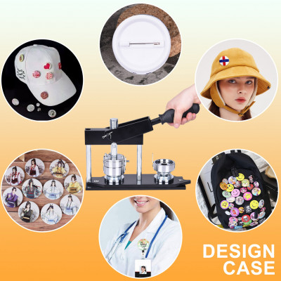 ماكينة أزرار احترافية ، شارة 25 ،-75 ، بما في ذلك...