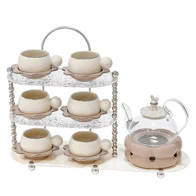 الفاخرة المنزل تتحرك طقم شاي كوب غلاية غرفة المعيش...