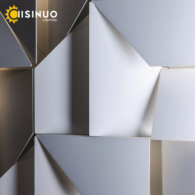 Creativ داخلي الجدار مصباح هندسية الفن أضواء غرفة...