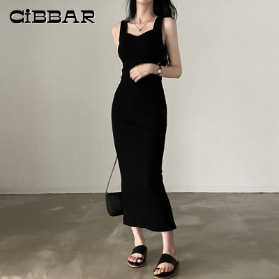 فستان CIBBAR بأسلوب كوري أنيق