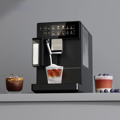 ماكينة طحن إيطالية أوتوماتيكية صغيرة ، لاتية بنقرة...