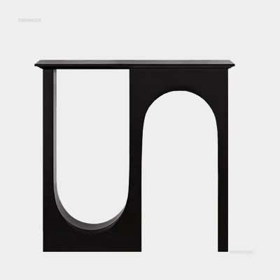 طاولة كونسول فرنسية بسيطة لغرفة المعيشة ، مثبتة عل...