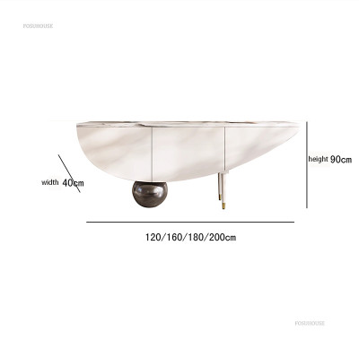 طاولة وحدة تحكم مثبتة على الحائط ، تخزين بتصميم إب...