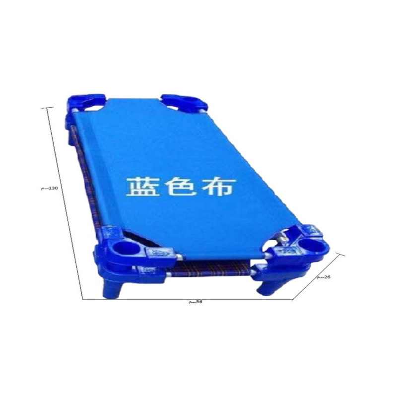 سرير من القماش قابل للتكديس للأطفال، 130*56*26 سم...