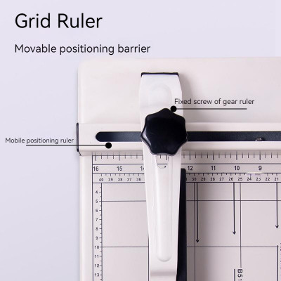 A4 طبقة سميكة ورقة آلة قطع حامل Knife دليل وسم الص...