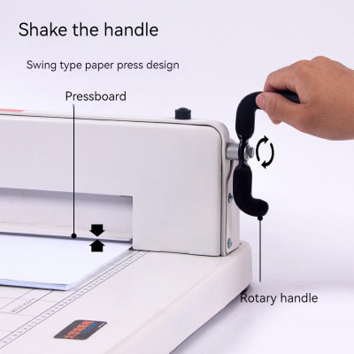 A4 طبقة سميكة ورقة آلة قطع حامل Knife دليل وسم الص...