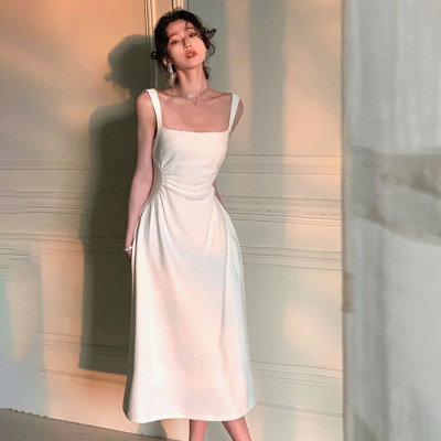 فستان نسائي أنيق برقبة مربعة ، ملابس عيد ميلاد أمي...