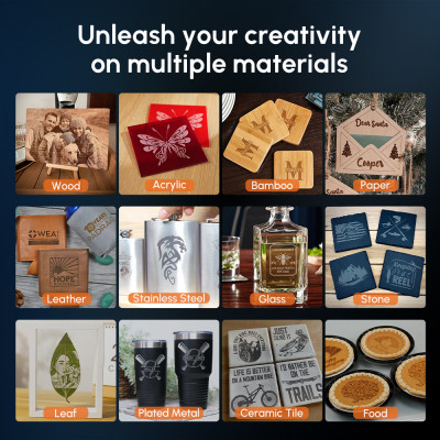 قاطع النقش بالليزر الخشبي القوي من Ortur ، جهاز ال...