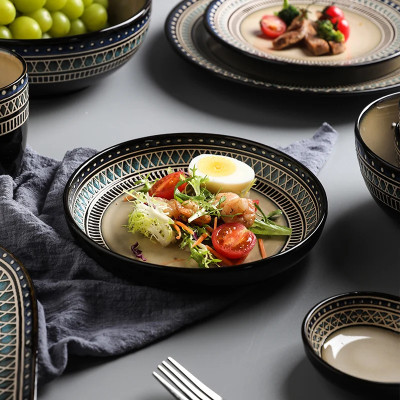 مجموعة أدوات المائدة في الهواء الطلق ، وعاء السيرا...