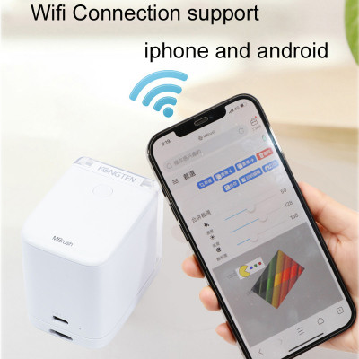 طابعة صغيرة محمولة باليد للطعام ، فرشاة ، قلم حبر...