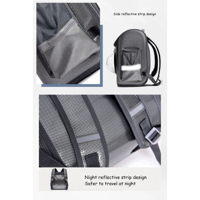 حقيبة محمولة للتنفس للقطط ، حقيبة محمولة باليد ، ح...