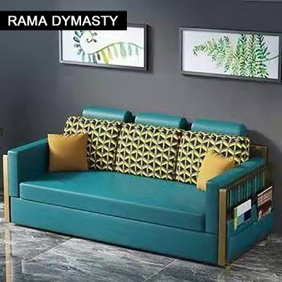سرير أريكة عملي من RAMA DYMASTY، سرير بطابقين أنيق...