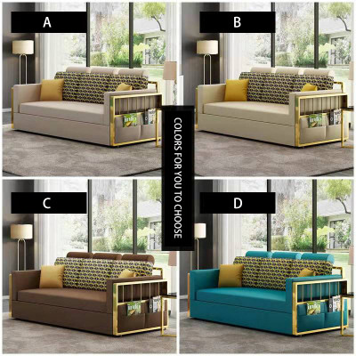 سرير أريكة عملي من RAMA DYMASTY، سرير بطابقين أنيق...