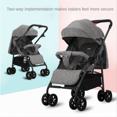 عربة أطفال باتجاهين عالية الجودة قابلة للطي يمكن ط...