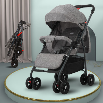 عربة أطفال باتجاهين عالية الجودة قابلة للطي يمكن ط...