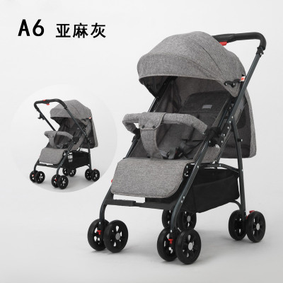 عربة أطفال باتجاهين عالية الجودة قابلة للطي يمكن ط...