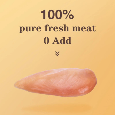 وجبات خفيفة للحيوانات الأليفة للقطط ، دجاج مجففة م...