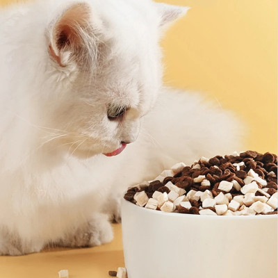 وجبات خفيفة للحيوانات الأليفة للقطط ، دجاج مجففة م...