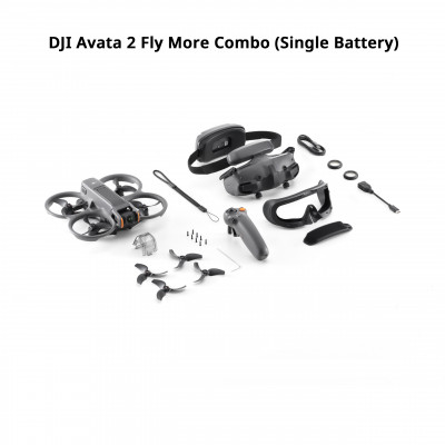 طائرة بدون طيار أصلية DJI-Avata 2 ، نقل فيديو منخف...