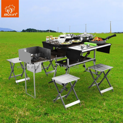 BULIN-صندوق مطبخ متنقل ، موقد محمول ، تخييم ، مجمو...