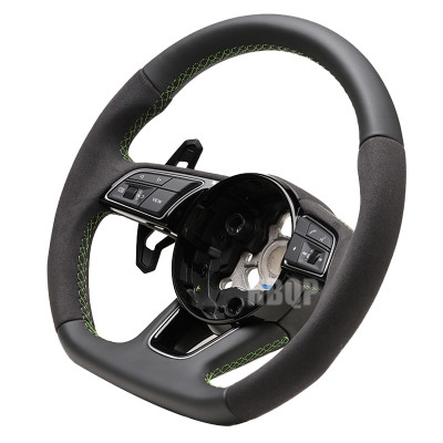 مجموعة عجلة قيادة من جلد الكانتارا بالكامل ، أودي...