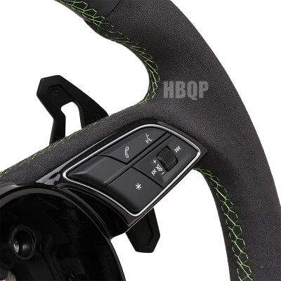 مجموعة عجلة قيادة من جلد الكانتارا بالكامل ، أودي...