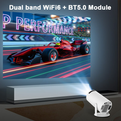 cubic Projector Android 11 4K 1280*720P HY300 Dual...